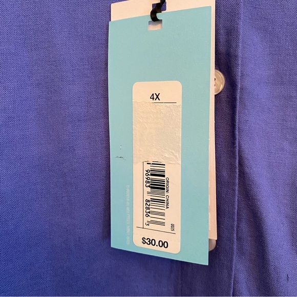 ✨future collective x target blue/purple long sleeve button down shirt✨ - Picture 8 of 8